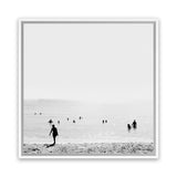 Shop Grande (Square) Canvas Art Print-Abstract, Dan Hobday, Neutrals, Square, View All-framed wall decor artwork