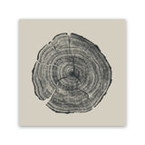 Shop Hand-Drawn Oak (Square) Canvas Art Print-Abstract, Black, Brown, Dan Hobday, Square, View All-framed wall decor artwork