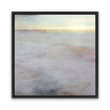 Shop New Day (Square) Canvas Art Print-Abstract, Dan Hobday, Neutrals, Square, View All, Yellow-framed wall decor artwork