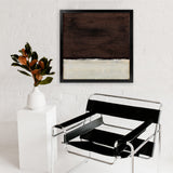 Shop Night (Square) Art Print-Abstract, Brown, Dan Hobday, Square, View All-framed painted poster wall decor artwork