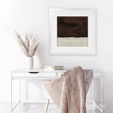 Shop Night (Square) Art Print-Abstract, Brown, Dan Hobday, Square, View All-framed painted poster wall decor artwork