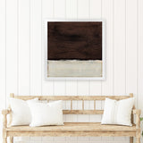 Shop Night (Square) Art Print-Abstract, Brown, Dan Hobday, Square, View All-framed painted poster wall decor artwork