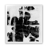 Shop Plume (Square) Art Print-Abstract, Black, Dan Hobday, Square, View All-framed painted poster wall decor artwork