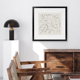 Shop Ready (Square) Art Print-Abstract, Dan Hobday, Neutrals, Square, View All-framed painted poster wall decor artwork