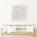 Shop Ready (Square) Art Print-Abstract, Dan Hobday, Neutrals, Square, View All-framed painted poster wall decor artwork