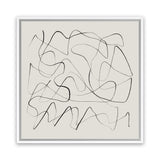 Shop Ready (Square) Canvas Art Print-Abstract, Dan Hobday, Neutrals, Square, View All-framed wall decor artwork