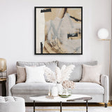 Shop Reunion (Square) Canvas Art Print-Abstract, Brown, Dan Hobday, Square, View All-framed wall decor artwork