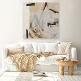 Shop Reunion (Square) Canvas Art Print-Abstract, Brown, Dan Hobday, Square, View All-framed wall decor artwork