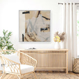 Shop Reunion (Square) Canvas Art Print-Abstract, Brown, Dan Hobday, Square, View All-framed wall decor artwork