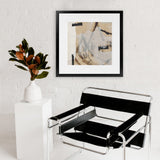 Shop Reunion (Square) Art Print-Abstract, Brown, Dan Hobday, Square, View All-framed painted poster wall decor artwork