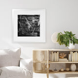 Shop Shimmer (Square) Art Print-Abstract, Black, Dan Hobday, Square, View All-framed painted poster wall decor artwork