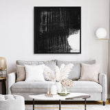 Shop Sleep (Square) Canvas Art Print-Abstract, Black, Dan Hobday, Square, View All-framed wall decor artwork