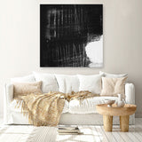 Shop Sleep (Square) Canvas Art Print-Abstract, Black, Dan Hobday, Square, View All-framed wall decor artwork