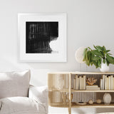 Shop Sleep (Square) Art Print-Abstract, Black, Dan Hobday, Square, View All-framed painted poster wall decor artwork