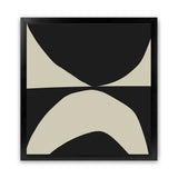 Shop State (Square) Art Print-Abstract, Black, Dan Hobday, Neutrals, Square, View All-framed painted poster wall decor artwork