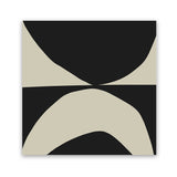 Shop State (Square) Art Print-Abstract, Black, Dan Hobday, Neutrals, Square, View All-framed painted poster wall decor artwork