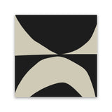 Shop State (Square) Canvas Art Print-Abstract, Black, Dan Hobday, Neutrals, Square, View All-framed wall decor artwork