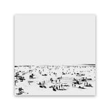 Shop The Beach (Square) Canvas Art Print-Abstract, Dan Hobday, Neutrals, Square, View All-framed wall decor artwork