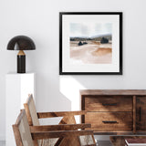 Shop The Ranch (Square) Art Print-Abstract, Brown, Dan Hobday, Square, View All-framed painted poster wall decor artwork