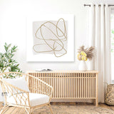 Shop Touch (Square) Canvas Art Print-Abstract, Dan Hobday, Neutrals, Square, View All-framed wall decor artwork