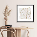 Shop Touch (Square) Art Print-Abstract, Dan Hobday, Neutrals, Square, View All-framed painted poster wall decor artwork