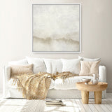 Shop Transcend (Square) Canvas Art Print-Abstract, Dan Hobday, Neutrals, Square, View All-framed wall decor artwork