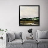 Shop Verte 1 (Square) Art Print-Abstract, Dan Hobday, Green, Square, View All-framed painted poster wall decor artwork