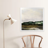 Shop Verte 1 (Square) Art Print-Abstract, Dan Hobday, Green, Square, View All-framed painted poster wall decor artwork