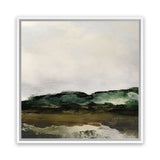 Shop Verte 1 (Square) Canvas Art Print-Abstract, Dan Hobday, Green, Square, View All-framed wall decor artwork