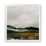 Shop Verte 2 (Square) Art Print-Abstract, Brown, Dan Hobday, Green, Square, View All-framed painted poster wall decor artwork