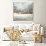 Shop Westward (Square) Canvas Art Print-Abstract, Dan Hobday, Neutrals, Square, View All-framed wall decor artwork