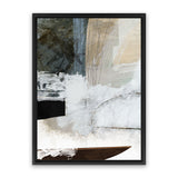 Shop Reach You Canvas Art Print-Abstract, Blue, Dan Hobday, Neutrals, Portrait, Rectangle, View All, White-framed wall decor artwork