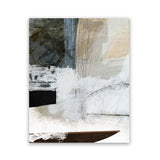 Shop Reach You Art Print-Abstract, Blue, Dan Hobday, Neutrals, Portrait, Rectangle, View All, White-framed painted poster wall decor artwork