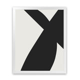 Shop Minimal Black 2 Art Print-Abstract, Black, Dan Hobday, Neutrals, Portrait, Rectangle, View All-framed painted poster wall decor artwork