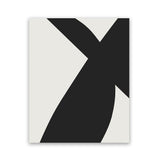 Shop Minimal Black 2 Art Print-Abstract, Black, Dan Hobday, Neutrals, Portrait, Rectangle, View All-framed painted poster wall decor artwork