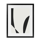Shop Minimal Black 3 Art Print-Abstract, Black, Dan Hobday, Neutrals, Portrait, Rectangle, View All-framed painted poster wall decor artwork
