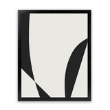 Shop Minimal Black 3 Art Print-Abstract, Black, Dan Hobday, Neutrals, Portrait, Rectangle, View All-framed painted poster wall decor artwork