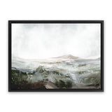 Shop Natural Land Canvas Art Print-Abstract, Dan Hobday, Green, Horizontal, Neutrals, Rectangle, View All-framed wall decor artwork