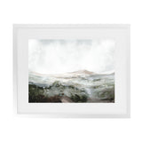 Shop Natural Land Art Print-Abstract, Dan Hobday, Green, Horizontal, Neutrals, Rectangle, View All-framed painted poster wall decor artwork