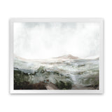 Shop Natural Land Art Print-Abstract, Dan Hobday, Green, Horizontal, Neutrals, Rectangle, View All-framed painted poster wall decor artwork