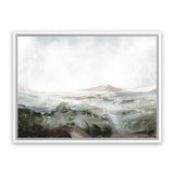 Shop Natural Land Canvas Art Print-Abstract, Dan Hobday, Green, Horizontal, Neutrals, Rectangle, View All-framed wall decor artwork