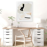 Shop Apart II Art Print-Abstract, Dan Hobday, Neutrals, Portrait, Rectangle, View All-framed painted poster wall decor artwork