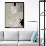 Shop Being II Canvas Art Print-Abstract, Brown, Dan Hobday, Portrait, Rectangle, View All-framed wall decor artwork