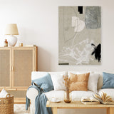 Shop Being II Canvas Art Print-Abstract, Brown, Dan Hobday, Portrait, Rectangle, View All-framed wall decor artwork