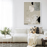 Shop Being II Canvas Art Print-Abstract, Brown, Dan Hobday, Portrait, Rectangle, View All-framed wall decor artwork