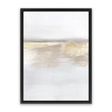Shop Gold Light II Canvas Art Print-Abstract, Dan Hobday, Neutrals, Portrait, Rectangle, View All, Yellow-framed wall decor artwork