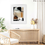 Shop Logical II Art Print-Abstract, Black, Brown, Dan Hobday, Portrait, Rectangle, View All-framed painted poster wall decor artwork