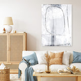 Shop Mood II Canvas Art Print-Abstract, Dan Hobday, Portrait, Rectangle, View All, White-framed wall decor artwork