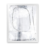 Shop Mood II Art Print-Abstract, Dan Hobday, Portrait, Rectangle, View All, White-framed painted poster wall decor artwork