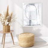 Shop Mood II Art Print-Abstract, Dan Hobday, Portrait, Rectangle, View All, White-framed painted poster wall decor artwork